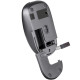 Мышь беспроводная бесшумная DEFENDER Wave MM-995, USB, 3 кнопки + 1 колесо-кнопка, оптическая, черная, 52995