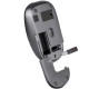 Мышь беспроводная бесшумная DEFENDER Wave MM-995, USB, 3 кнопки + 1 колесо-кнопка, оптическая, черная, 52995