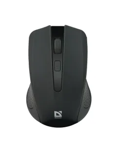 Мышь беспроводная DEFENDER Accura MM-935, 3 кнопки + 1 колесо-кнопка, оптическая, черная, 52935