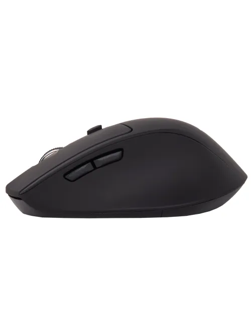 Мышь беспроводная SONNEN V33, USB, 800/1200/1600 dpi, 6 кнопок, оптическая, черная, SOFT TOUCH, 513517