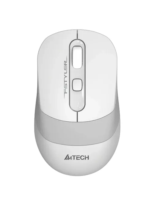 Мышь беспроводная A4TECH Fstyler FG10, USB, 4 кнопки, оптическая, белая, 1147569