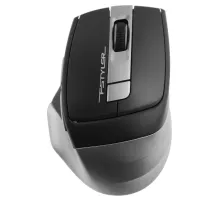 Мышь беспроводная с бесшумным кликом A4TECH Fstyler FG35, USB, 5 кнопок, оптическая, черная, 1192130