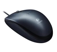 Мышь проводная LOGITECH M90, USB, 2 кнопки + 1 колесо-кнопка, оптическая, черная