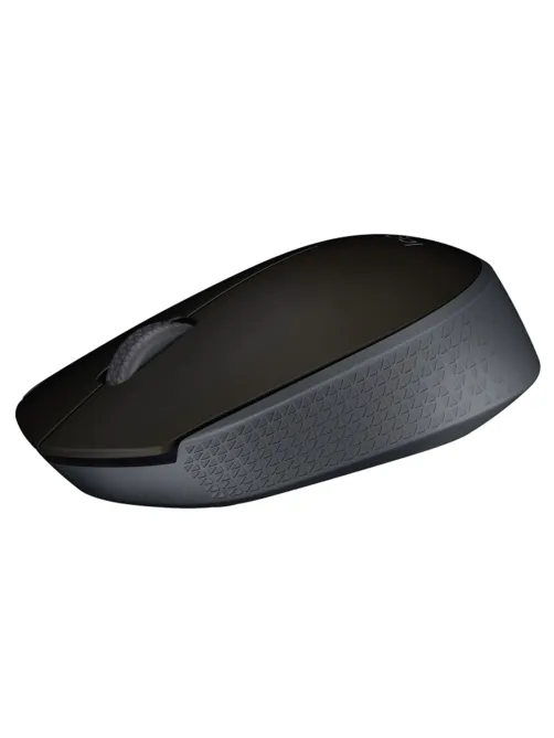 Мышь беспроводная LOGITECH M171, 2 кнопки + 1 колесо-кнопка, оптическая, черная