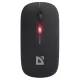 Мышь беспроводная DEFENDER Coda MB-261, 2.4 ГГц+BT, радужная, 3 кнопки + 1 колесо, 300 мАч, черная, 52261