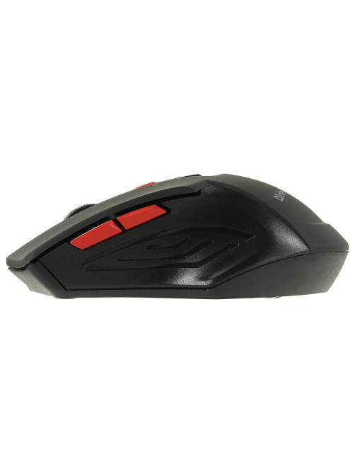 Мышь беспроводная DEFENDER Accura MM-275, USB, 5 кнопок + 1 колесо-кнопка, оптическая, черная, 52276
