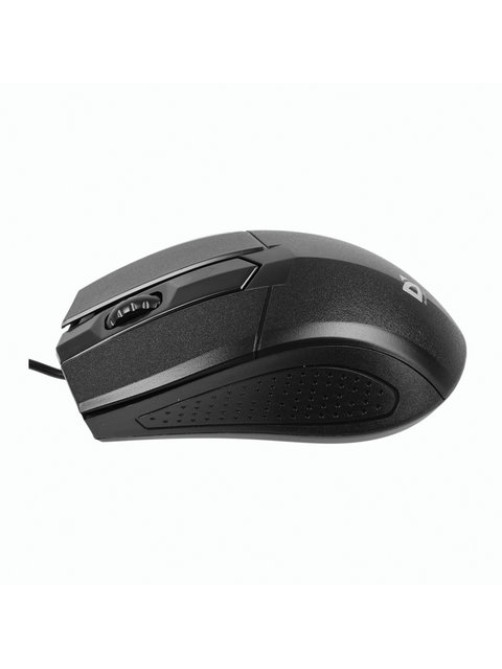 Мышь проводная DEFENDER Optimum MB-270, USB, 2 кнопки + 1 колесо-кнопка, оптическая, черная, 52270