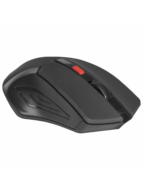 Мышь беспроводная DEFENDER Accura MM-275, USB, 5 кнопок + 1 колесо-кнопка, оптическая, черная, 52276