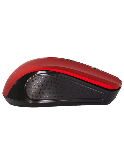 Мышь беспроводная SONNEN V99, USB, 1000/1200/1600 dpi, 4 кнопки, оптическая, красная, 513529