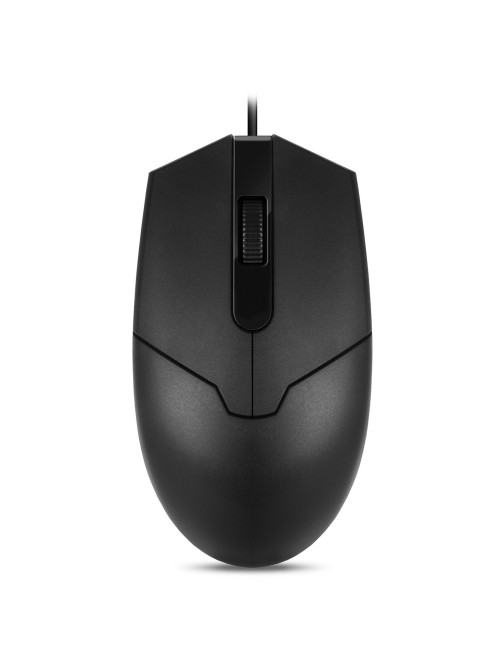 Мышь проводная SVEN RX-30, USB, 2 кнопки + 1 колесо-кнопка, оптическая, черная, SV-018, SV-018214