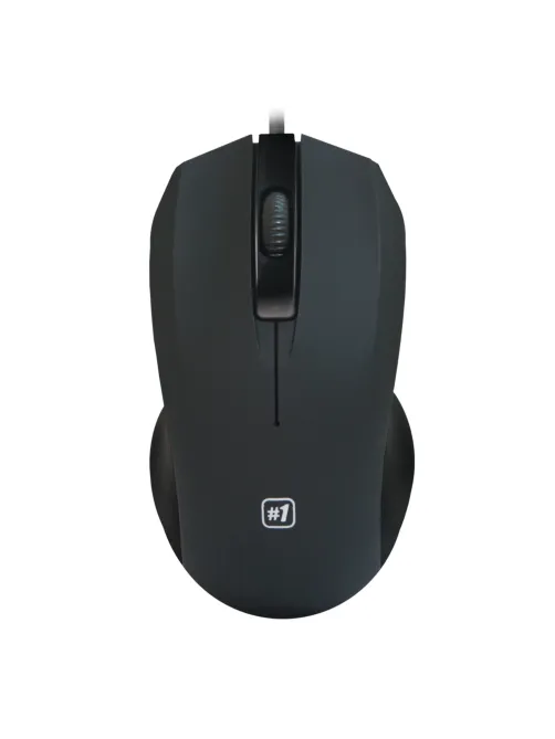 Мышь проводная DEFENDER #1 MM-310, USB, 2 кнопки + 1 колесо-кнопка, оптическая, черная, 52310