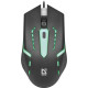 Мышь проводная DEFENDER Flash MB-600L, 800-1200 dpi, 4 кнопки + 1 колесо-кнопка, оптическая, черная, 52600
