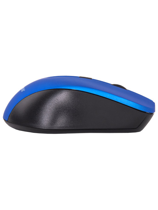 Мышь беспроводная с бесшумным кликом SONNEN V18, USB, 800/1200/1600 dpi, 4 кнопки, синяя, 513515