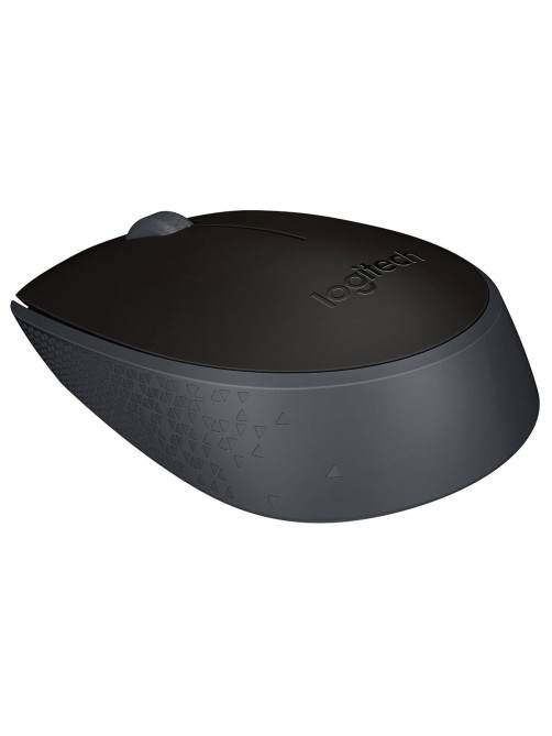 Мышь беспроводная LOGITECH M171, 2 кнопки + 1 колесо-кнопка, оптическая, черная