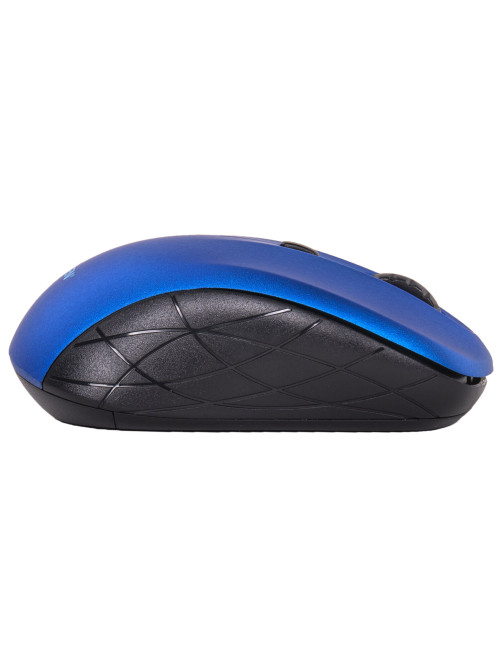 Мышь беспроводная SONNEN V-111, USB, 800/1200/1600 dpi, 4 кнопки, оптическая, синяя, 513519