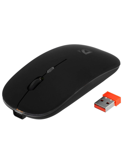 Мышь беспроводная DEFENDER TOUCH MM-997, USB, 3 кнопки+1 колесо-кнопка, оптическая, черная, 52997