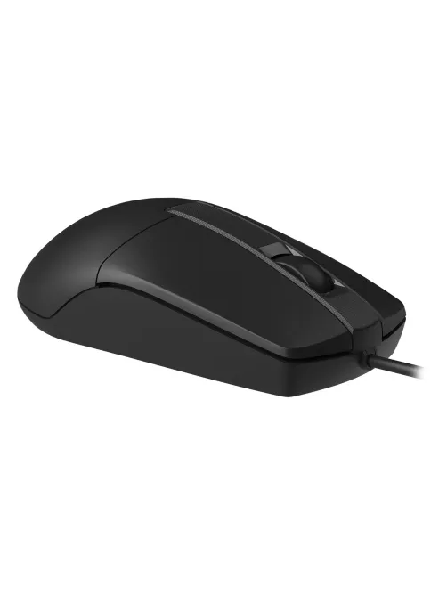 Мышь проводная A4TECH OP-330, USB, 2 кнопки + 1 колесо-кнопка, оптическая, черная, 1530236