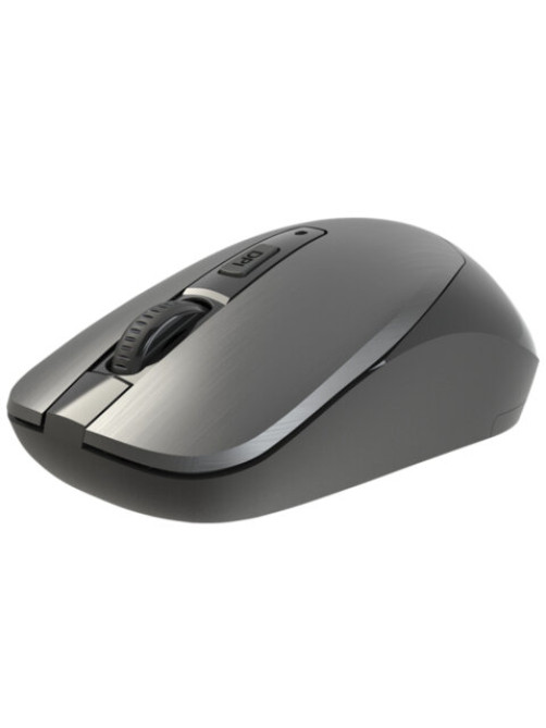Мышь беспроводная бесшумная DEFENDER Wave MM-995, USB, 3 кнопки+1 колесо-кнопка, оптическая, серая, 52993