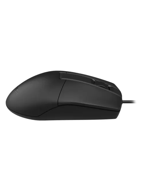 Мышь проводная A4TECH OP-330, USB, 2 кнопки + 1 колесо-кнопка, оптическая, черная, 1530236