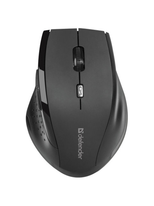 Мышь беспроводная DEFENDER Accura MM-365, 5 кнопок + 1 колесо-кнопка, оптическая, черная, 52365
