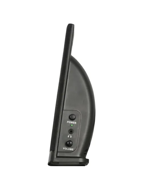 Колонки компьютерные SVEN 230, 2.0, 2х2 Вт, пластик, черные, SV-0110230BK