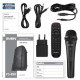 Колонка портативная SVEN PS-850, 100 Вт, TWS, Bluetooth, FM, USB, microSD, LED-дисплей, черная, SV-022679