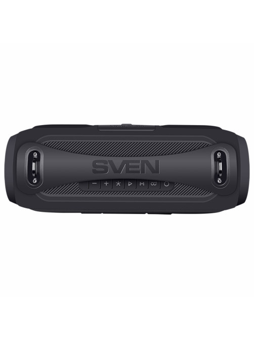 Колонка портативная SVEN PS-380, 40 Вт, TWS, Bluetooth, FM, USB, черный, SV-021290