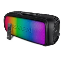 Колонка портативная SVEN PS-860, 100 Вт, TWS, Bluetooth, FM, USB, microSD, черный, SV-022518