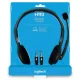 Наушники с микрофоном (гарнитура) LOGITECH H110, проводная, компьютерная, 1,83 м, стерео, 2 x mini jack 3,5 мм, черная