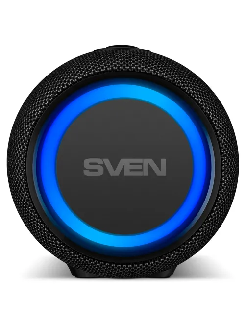 Колонка портативная SVEN PS-340, 24 Вт, TWS, Bluetooth, FM, USB, черный, SV-021283