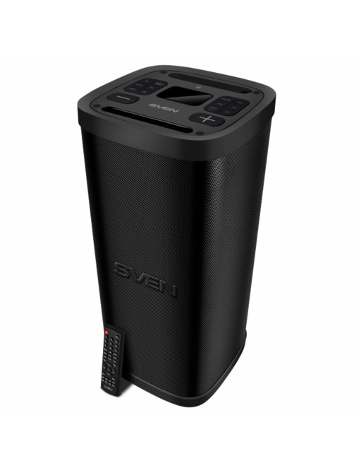 Колонка портативная SVEN PS-950, 160 Вт, TWS, Bluetooth, FM, USB, microSD, LED-дисплей, черная, SV-022396