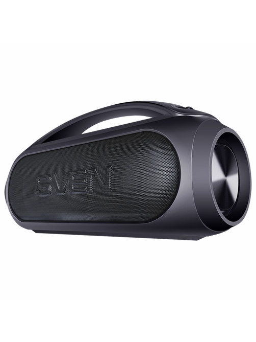 Колонка портативная SVEN PS-380, 40 Вт, TWS, Bluetooth, FM, USB, черный, SV-021290