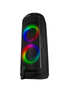 Колонка портативная SVEN PS-770, 100 Вт, TWS, Bluetooth, FM, USB, microSD, LED-дисплей, черный, SV-021719