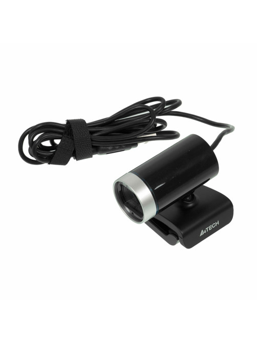 Веб-камера A4TECH PK-910H, 2 Мп, микрофон, USB 2.0, регулируемый крепеж, черная, 695255