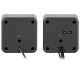 Колонки компьютерные DEFENDER SPK 22, 2.0, 2х2, 5Вт, пластик, черный, 65503