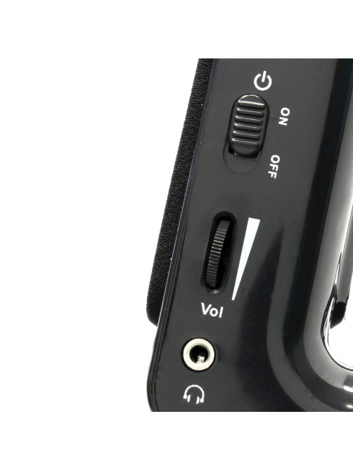 Колонки компьютерные DEFENDER SPK-225, 2.0, 4 Вт, пластик, черные, 65220