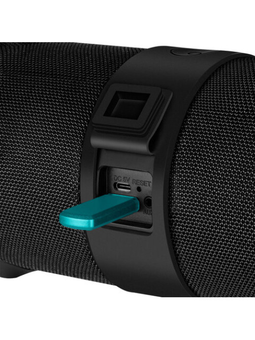 Колонка портативная SVEN PS-340, 24 Вт, TWS, Bluetooth, FM, USB, черный, SV-021283