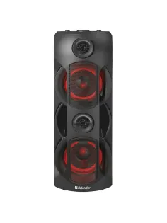 Колонка портативная DEFENDER G78, 2.0, 70 Вт, Bluetooth, FM-тюнер, microSD, чёрная, 65178