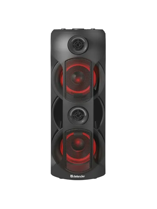 Колонка портативная DEFENDER G78, 2.0, 70 Вт, Bluetooth, FM-тюнер, microSD, чёрная, 65178