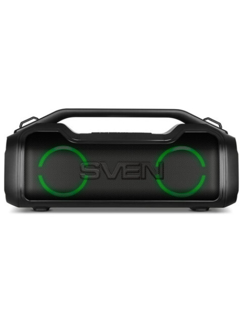 Колонка портативная SVEN PS-390, 50 Вт, TWS, Bluetooth, microSD, черный, SV-021306