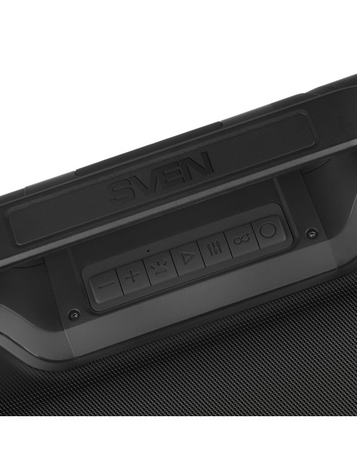 Колонка портативная SVEN PS-390, 50 Вт, TWS, Bluetooth, microSD, черный, SV-021306