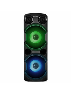 Колонка портативная SVEN PS-750, 80 Вт, TWS, Bluetooth, FM, USB, microSD, LED-дисп, черная, SV-019617