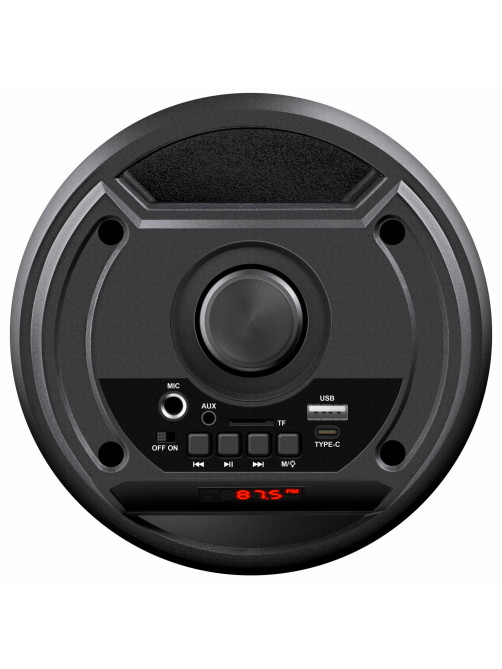 Колонка портативная DEFENDER Crashboom, 16 Вт, 1800 мАч, Bluetooth, FM, Type-C, черная, 65085