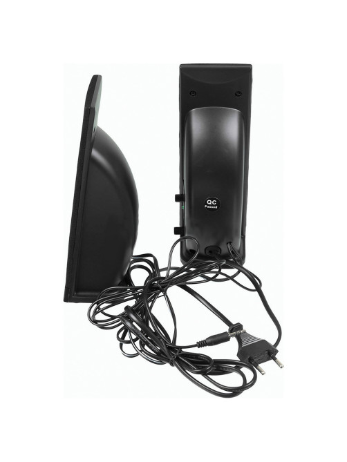 Колонки компьютерные SVEN 230, 2.0, 2х2 Вт, пластик, черные, SV-0110230BK