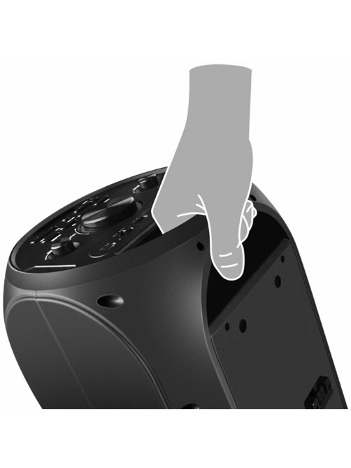 Колонка портативная SVEN PS-750, 80 Вт, TWS, Bluetooth, FM, USB, microSD, LED-дисп, черная, SV-019617