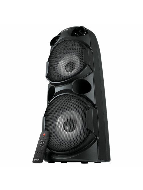 Колонка портативная SVEN PS-750, 80 Вт, TWS, Bluetooth, FM, USB, microSD, LED-дисп, черная, SV-019617