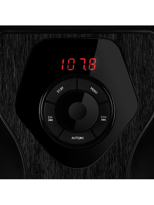 Колонки SVEN MS-2055 2.1, 55 Вт, Bluetooth, дерево, черные