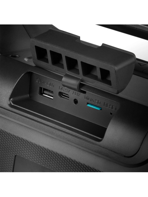 Колонка портативная SVEN PS-390, 50 Вт, TWS, Bluetooth, microSD, черный, SV-021306