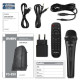 Колонка портативная SVEN PS-850, 100 Вт, TWS, Bluetooth, FM, USB, microSD, LED-дисплей, черная, SV-022679