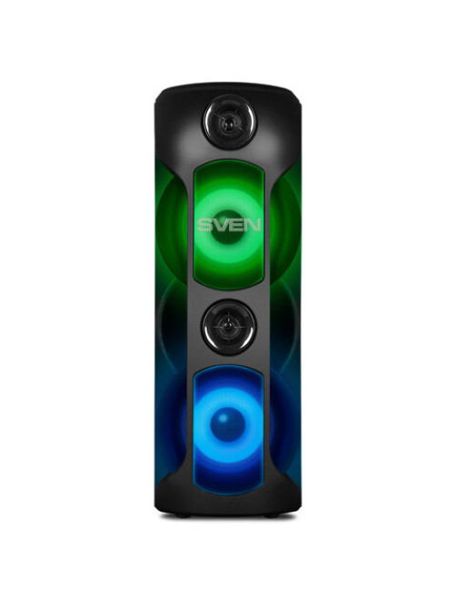 Колонка портативная SVEN PS-720, 80 Вт, TWS, Bluetooth, FM, USB, microSD, LED-дисплей, черный, SV-019600